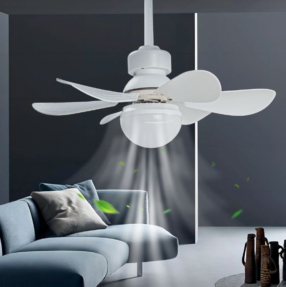 Lâmpada Ventilador Ultra LED 2 em 1 [ULTRA POTENTE]