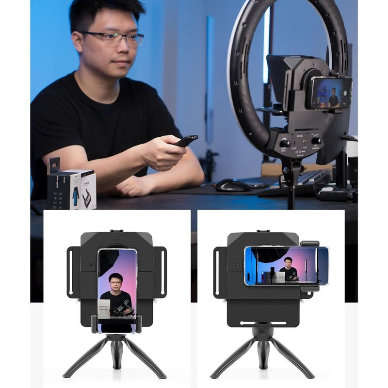 ProPrompt - Teleprompter para Smartphones e Câmera com Controle Remoto